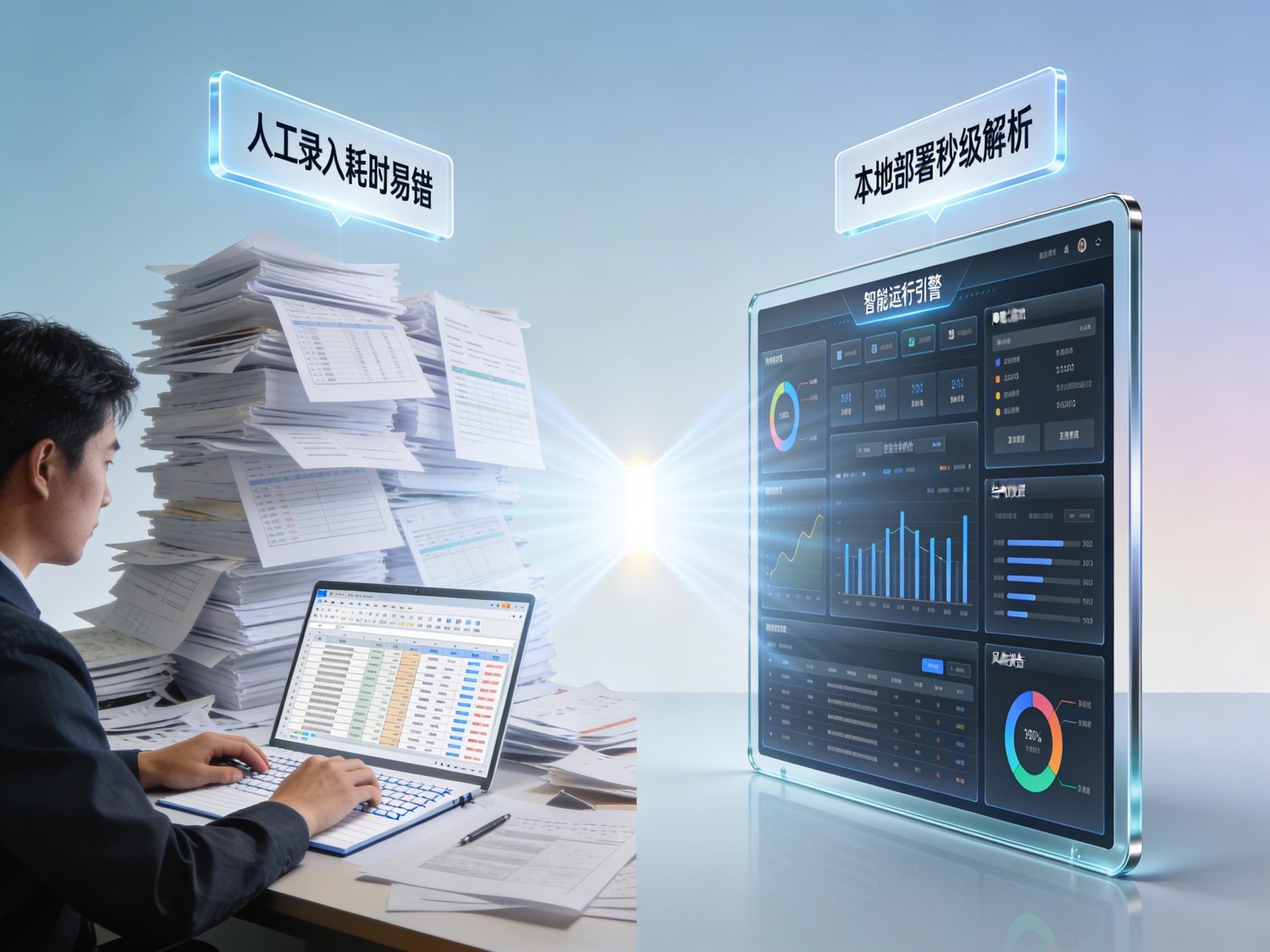 人工审单与智能识别系统效率对比
